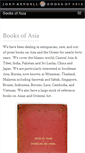 Mobile Screenshot of booksofasia.com