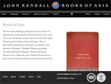 Tablet Screenshot of booksofasia.com